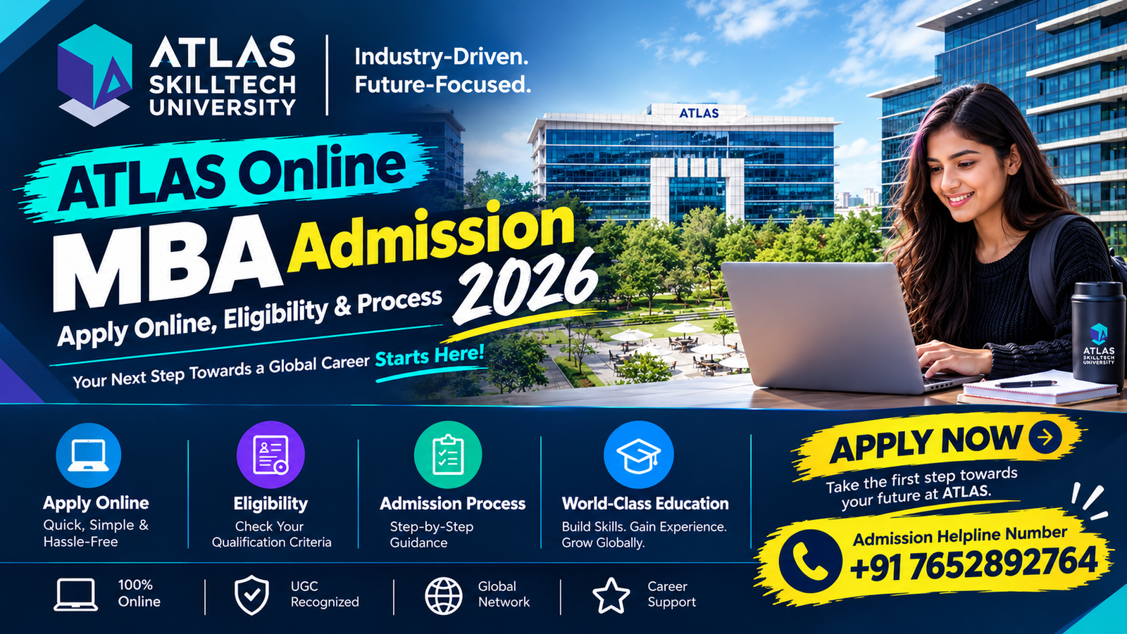 ATLAS Online MBA Admission 2026