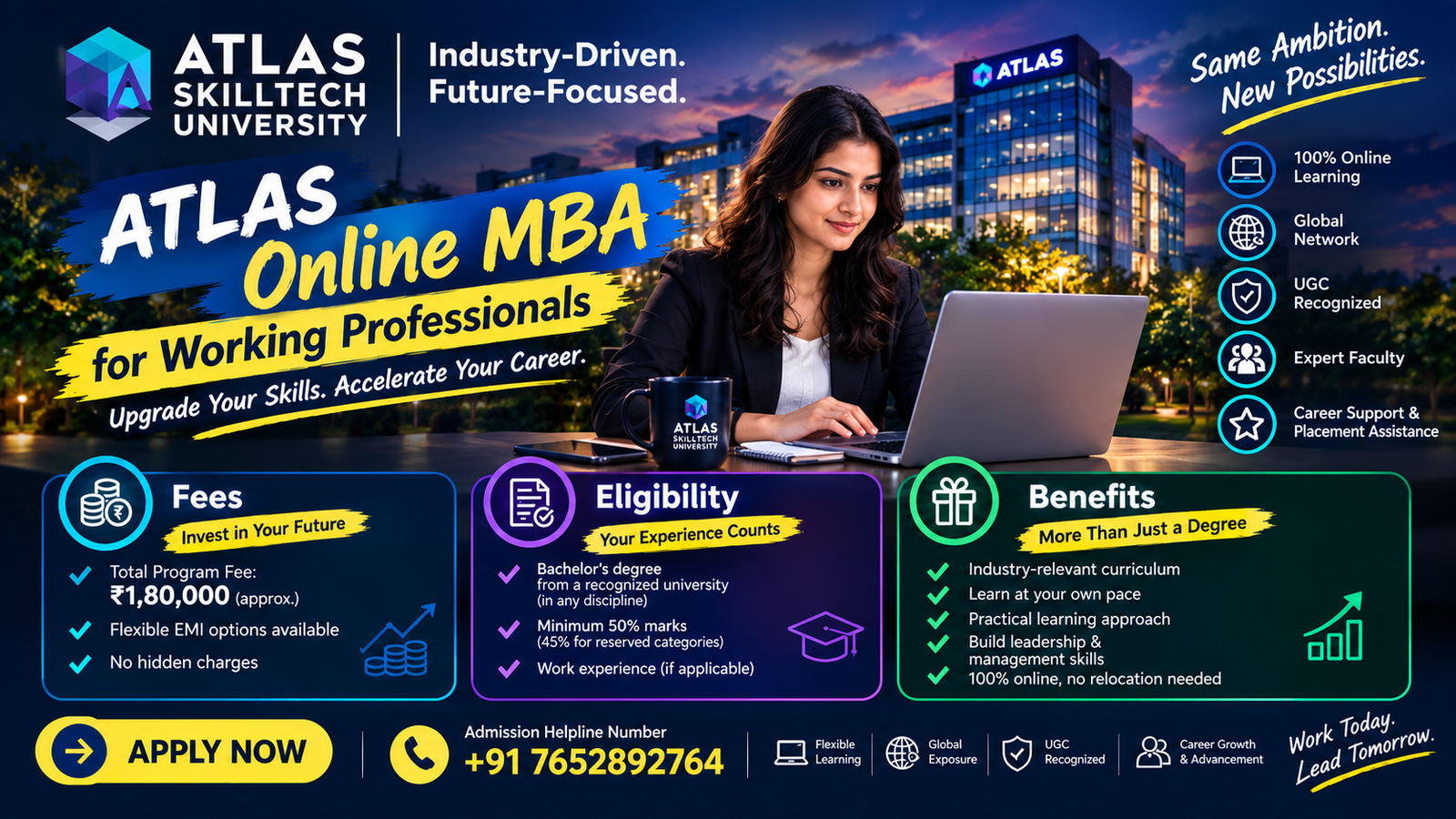 ATLAS Online MBA for Working Professional