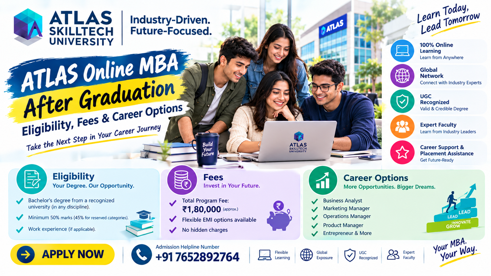 ATLAS Online MBA After Graduation