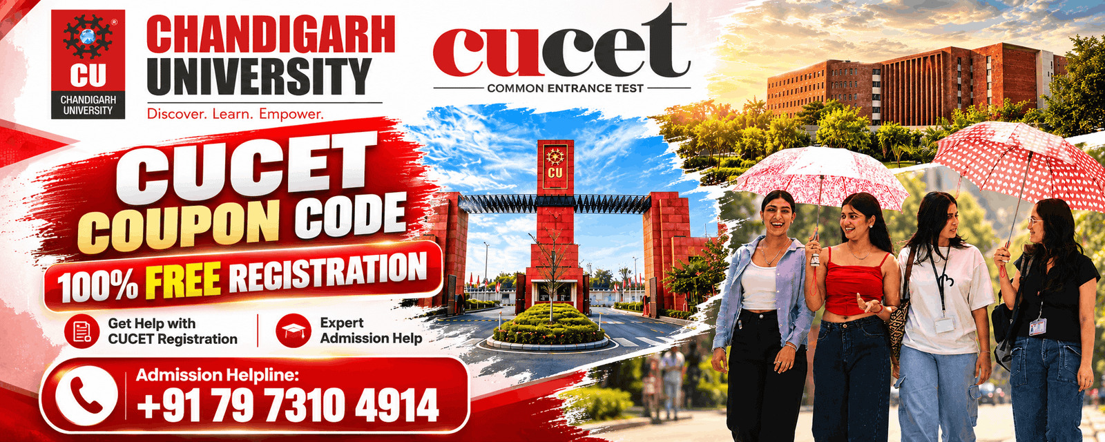 CUCET coupon code