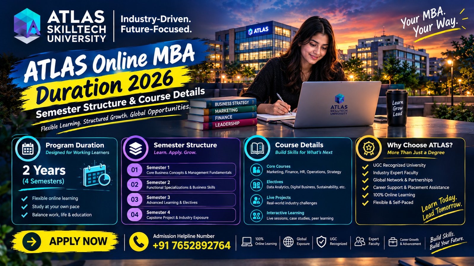 ATLAS Online MBA Duration