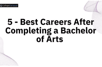 5 – Best Careers After Completing a Bachelor of Arts in Education