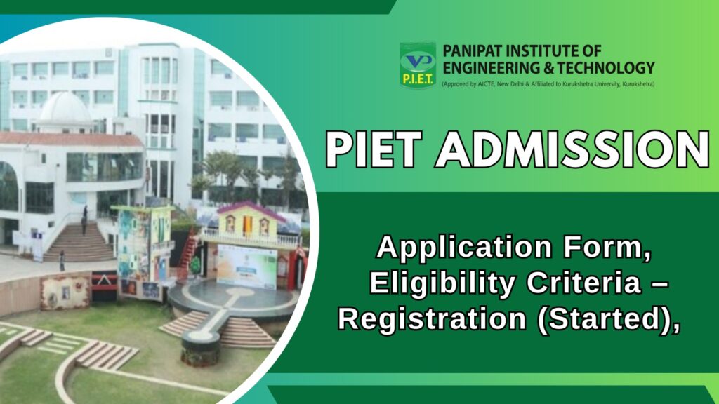 PIET Admission
