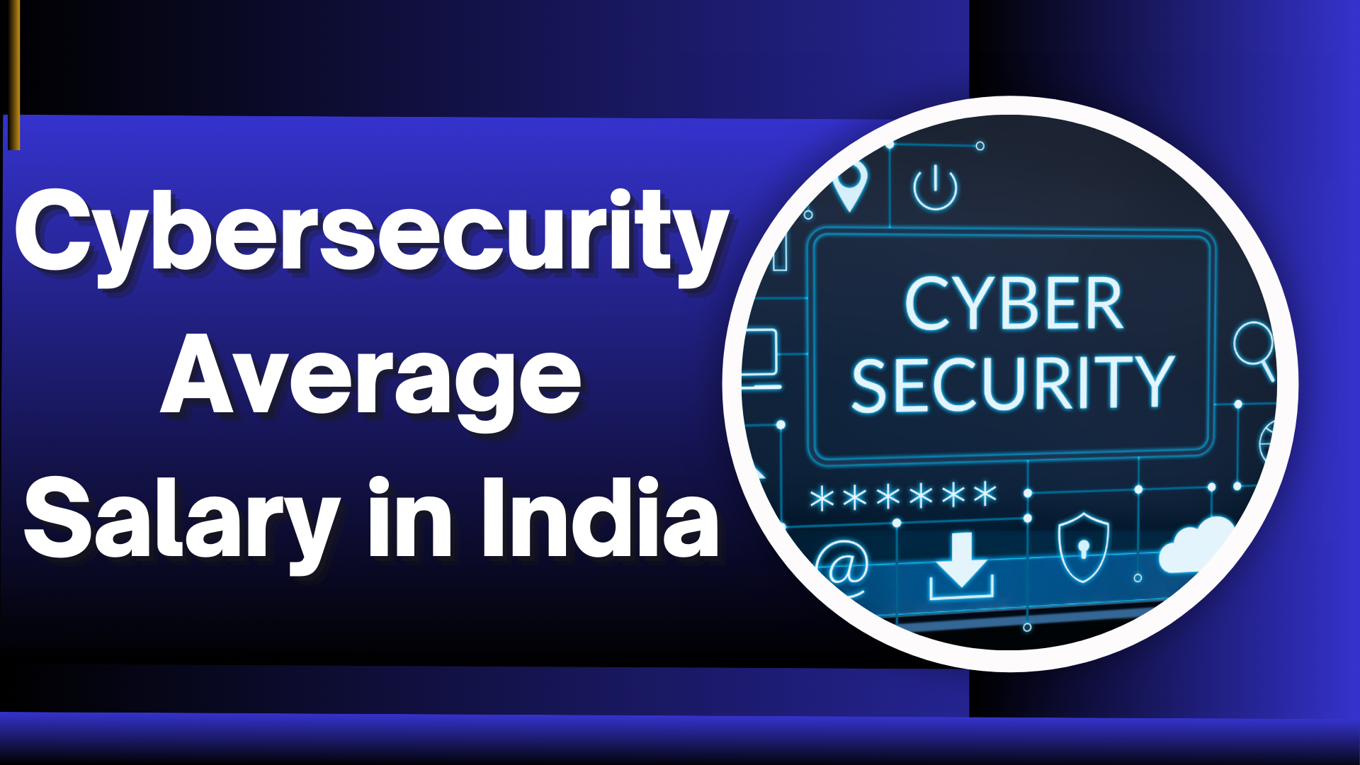 Cybersecurity Average Salary in India