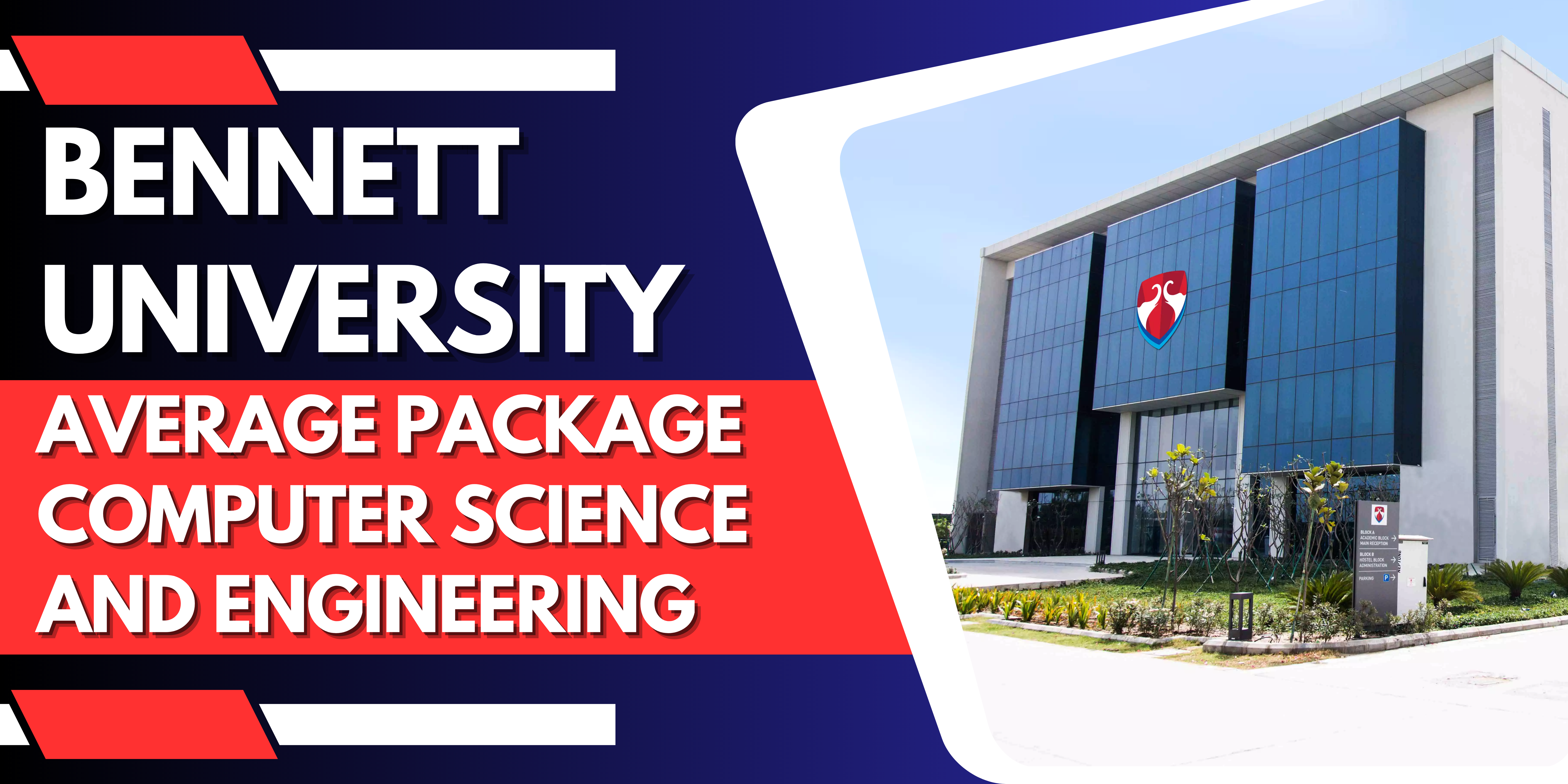 Bennett University average package Computer Science and Engineering