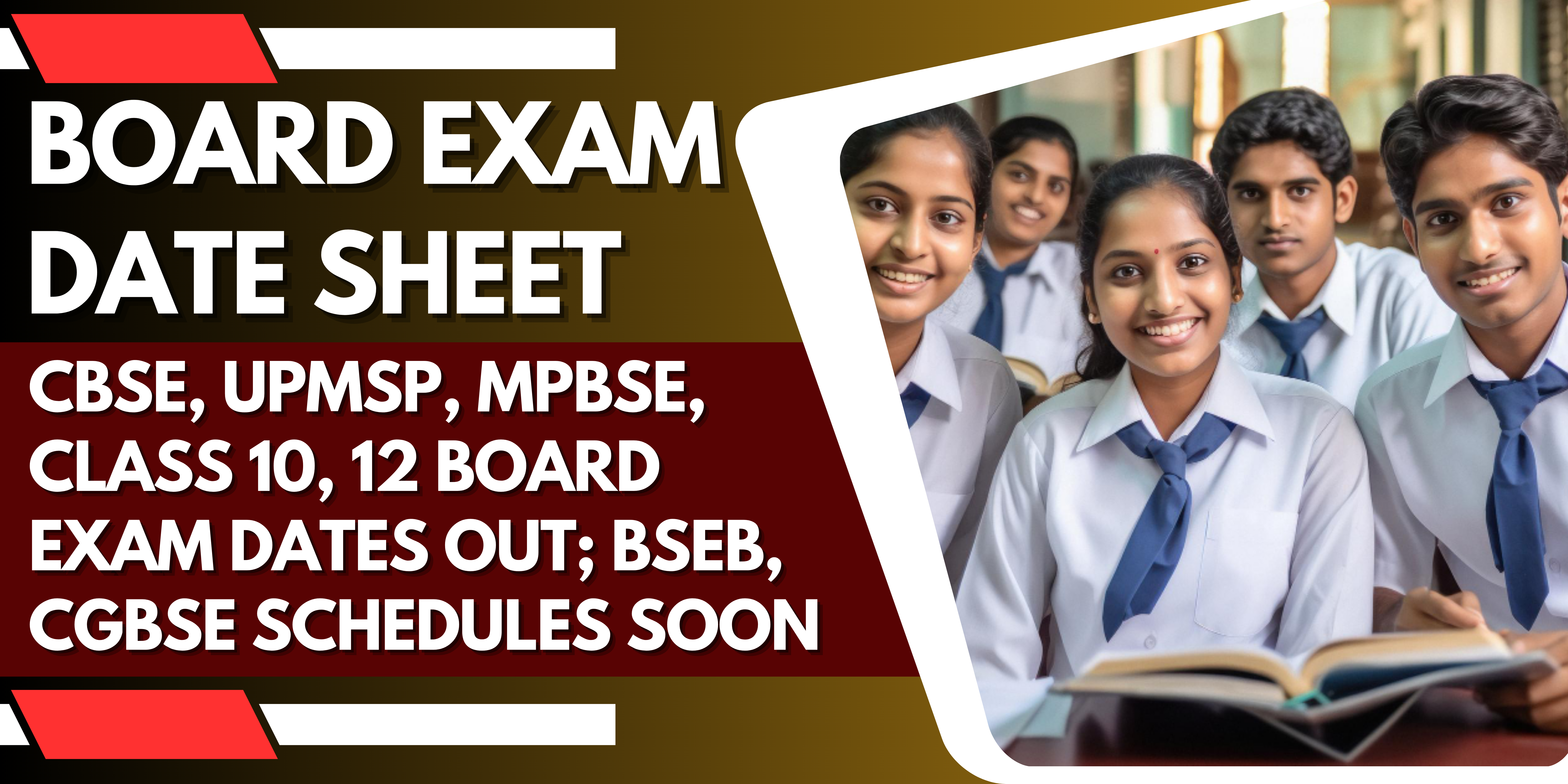 Board Exam Date Sheet 2025: CBSE, UPMSP, MPBSE, Class 10, 12 board exam dates out; BSEB, CGBSE schedules soon