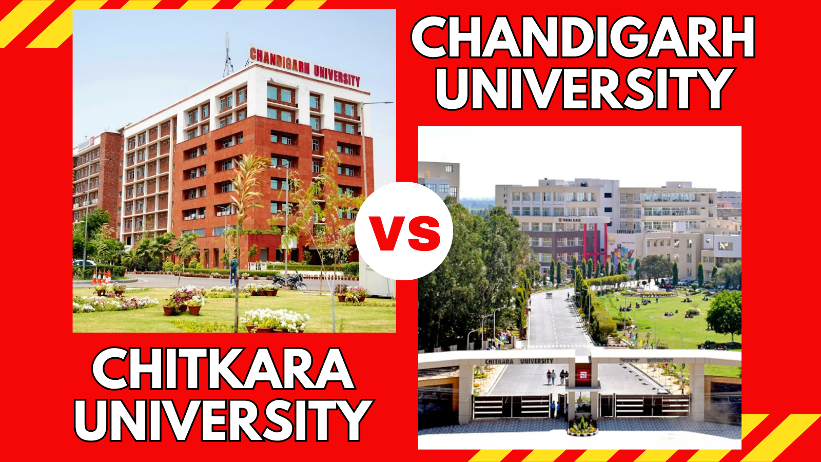 Chandigarh University vs. Chitkara University: Which One is Better?