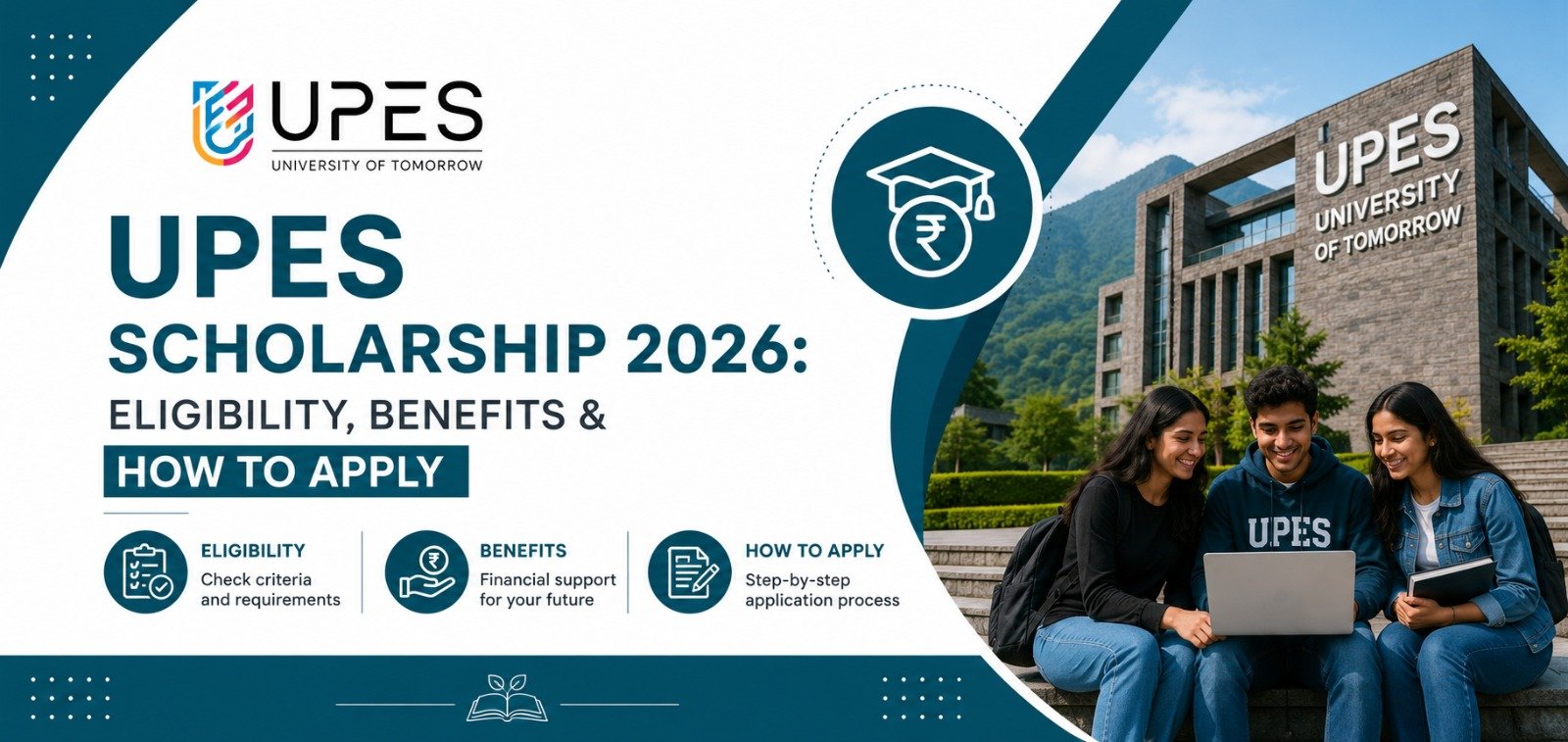 UPES Scholarship 2026: Eligibility, Benefits & How to Apply 1 upes