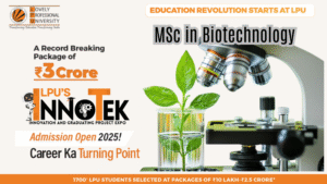 MSc in Biotechnology