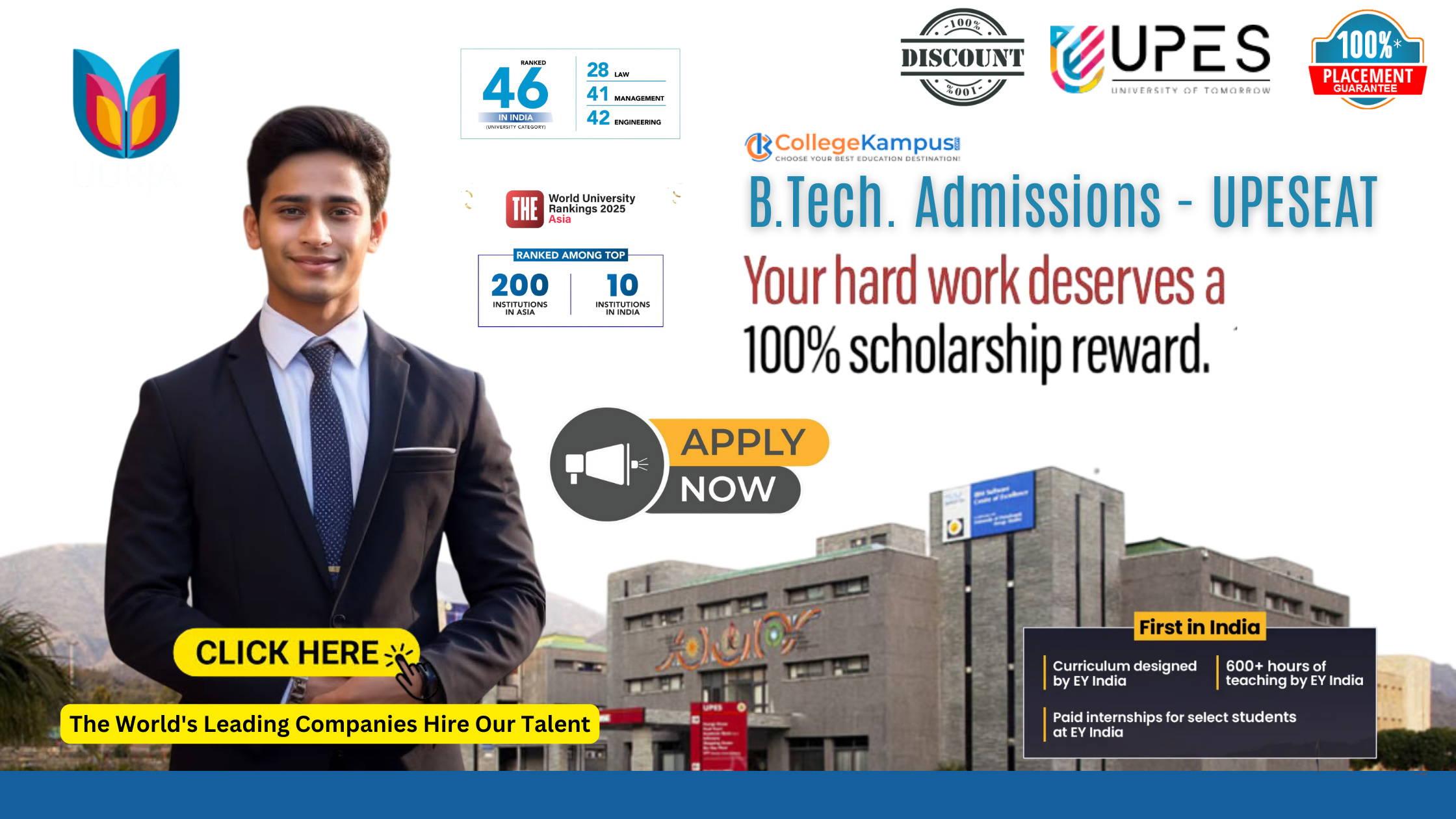 BTech Admissions UPESEAT 2025