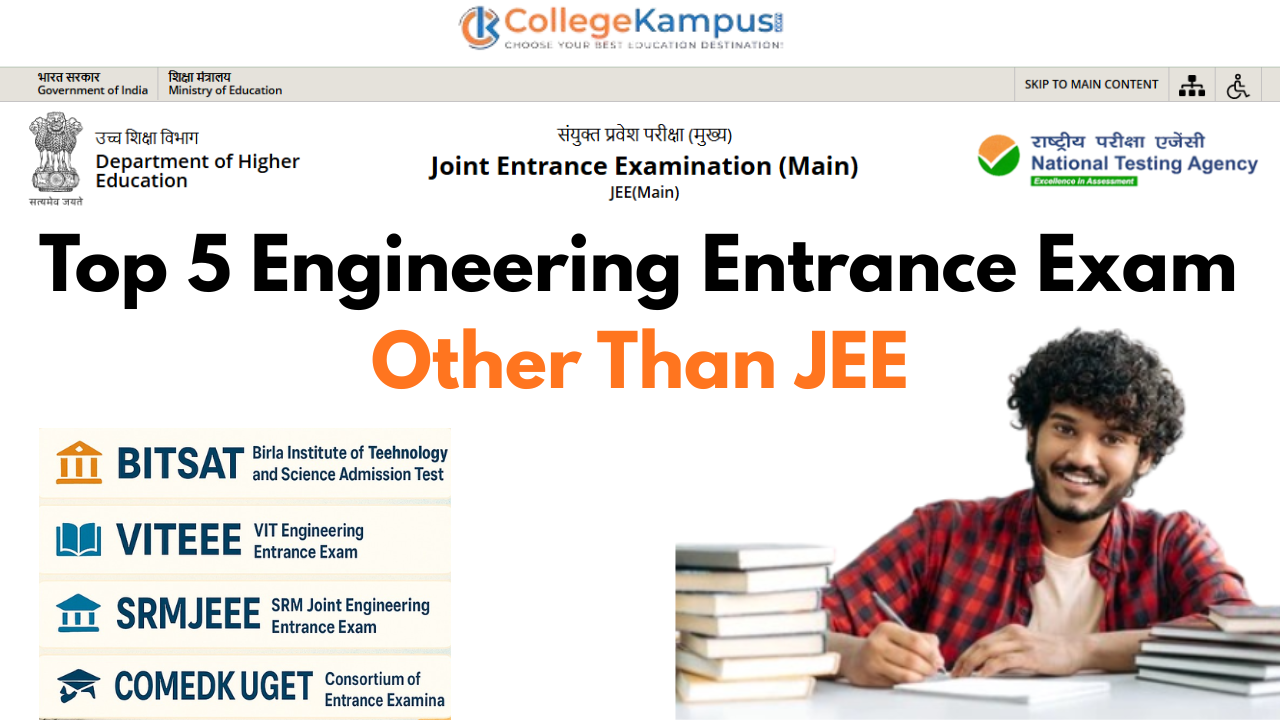 Top 5 Engineering Entrance Exam Other Than JEE