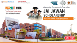 LPUNEST 2026 Jai Jawan Scholarship