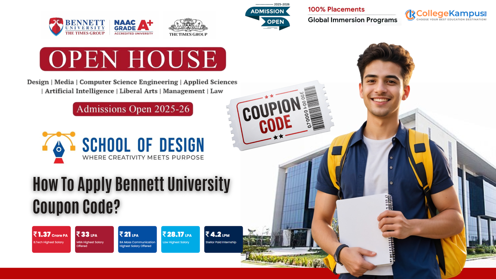 Bennett University Coupon Code