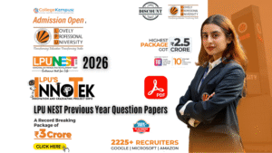 LPUNEST Previous Year Question Papers