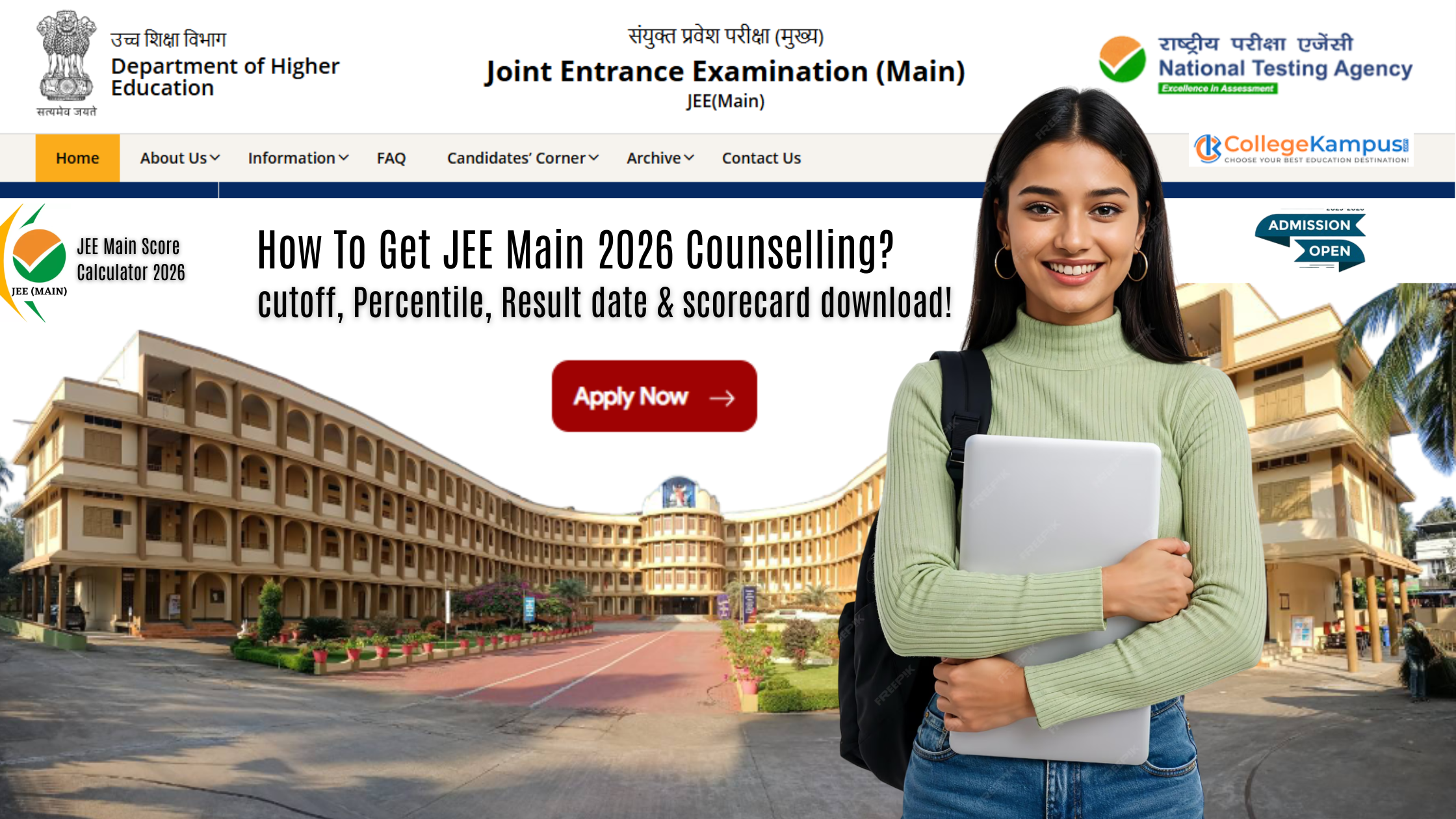 JEE Main 2026 Counsellin