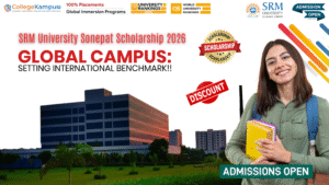 SRM University Sonepat Scholarship 2026