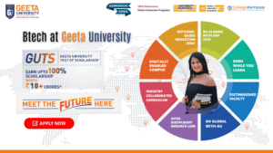 Btech at Geeta University 2026