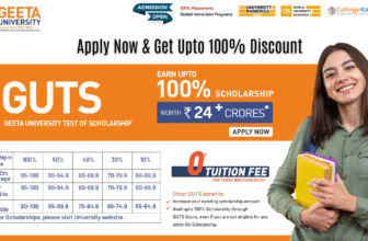 Geeta University Test of Scholarship