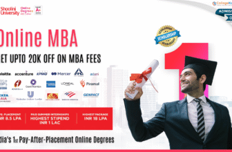 Online MBA at Shoolini University