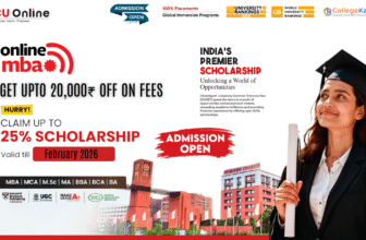 Online MBA at Chandigarh University