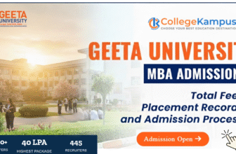 Geeta University MBA 2026