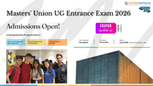 MMU MULLANA Coupon Code 399 Masters' Union UG Entrance Exam