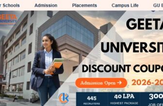 Geeta University Coupon Code 2026
