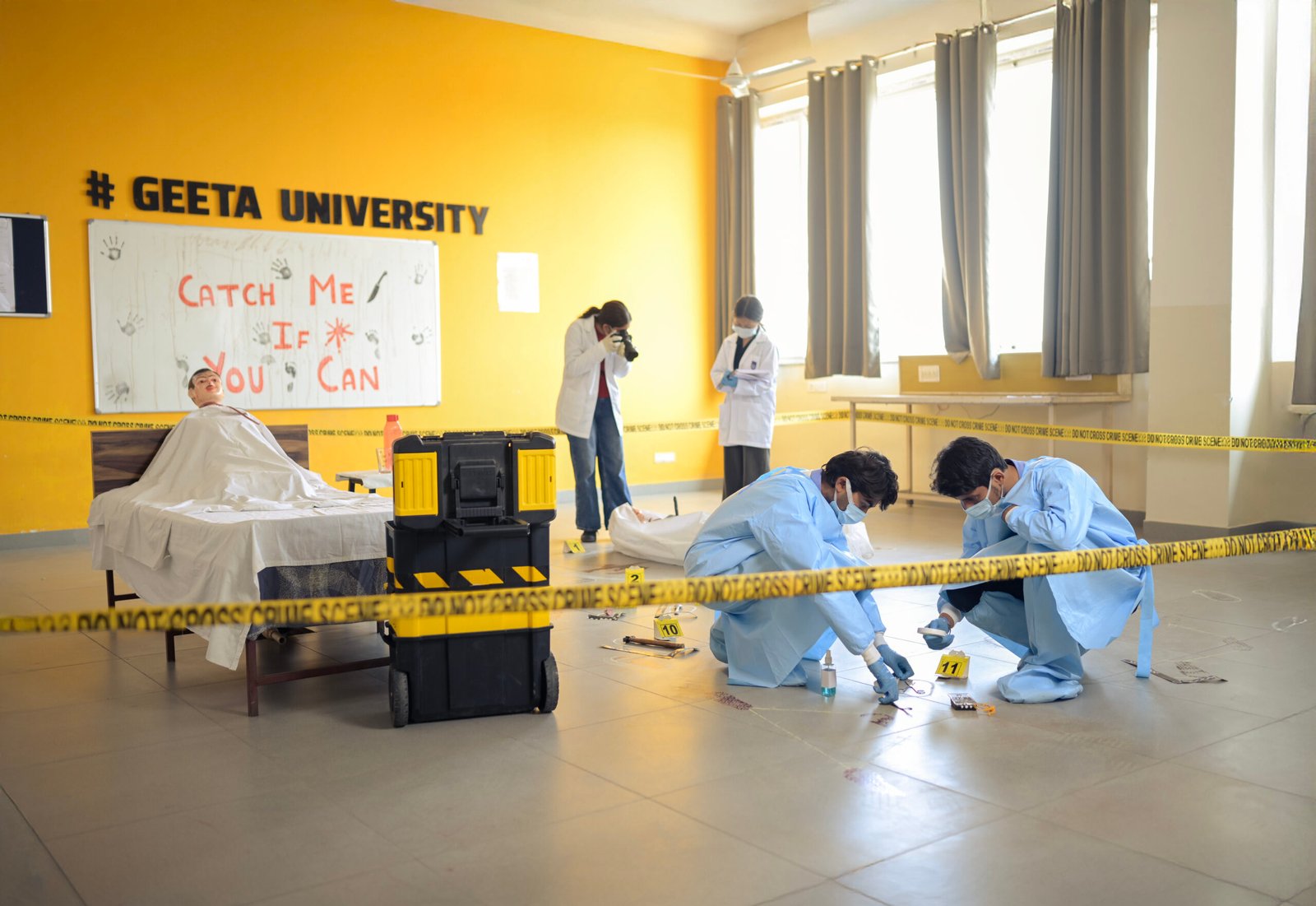 Geeta University - Forensic Science facilities