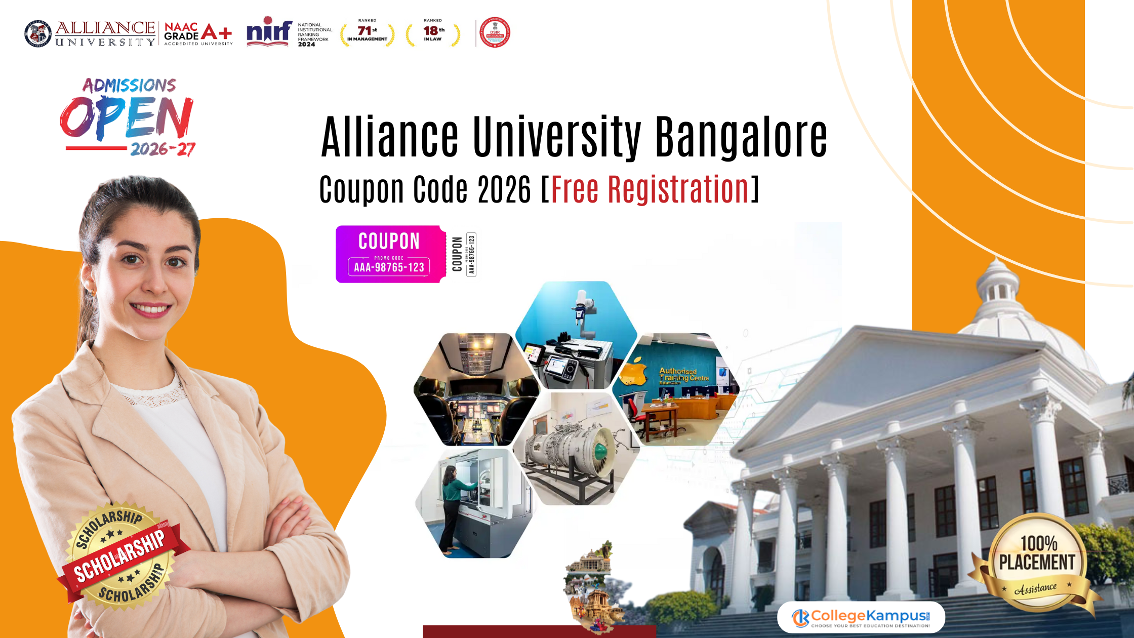 Alliance University Bangalore Coupon Code
