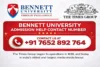 Bennett University admission help contact Number