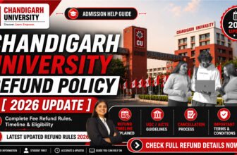 🎓 Chandigarh University Refund Policy 2026 [Complete Guide]