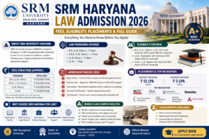 SRM Haryana Law Admission 2026