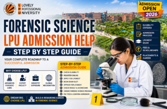 Forensic Science LPU Admission
