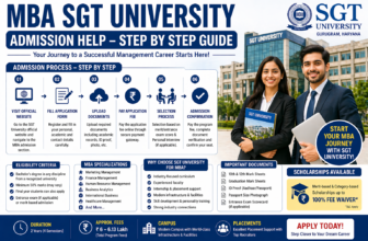 MBA SGT University Admission
