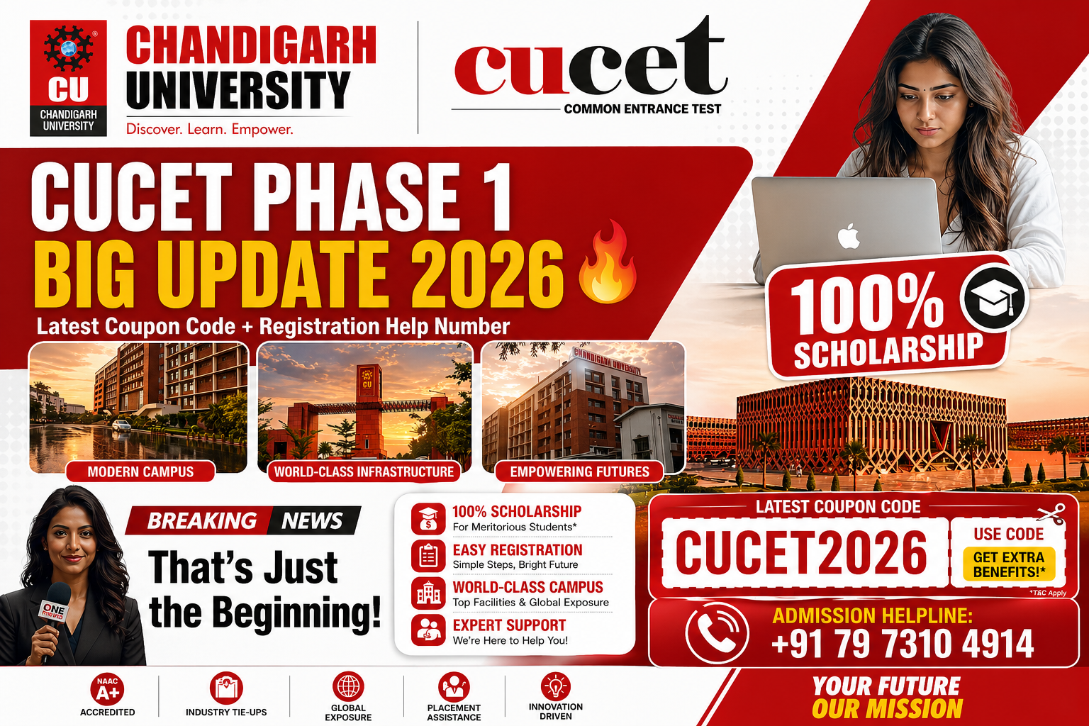 CUCET Phase 1