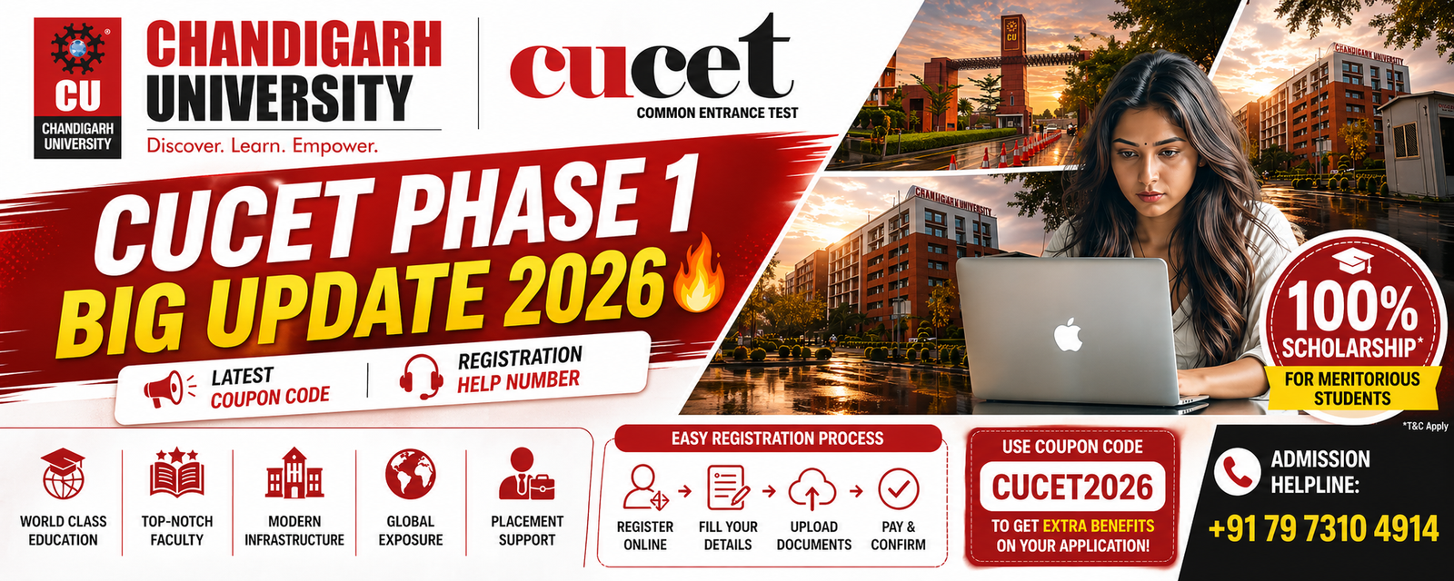 CUCET Phase 1