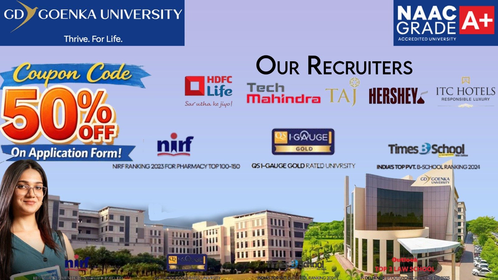 GD Goenka Coupon Code 50% OFF on Application Form (2026 Guide) 1 GD Goenka Coupon Code