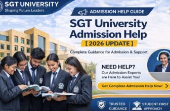 SGT University Admission Help