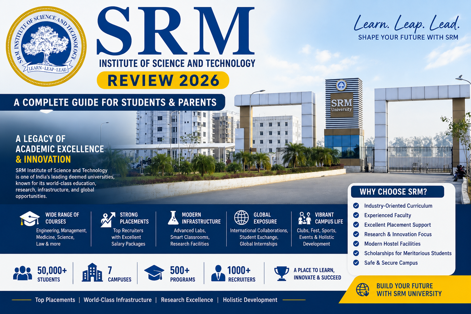 SRM University review 2026 guide