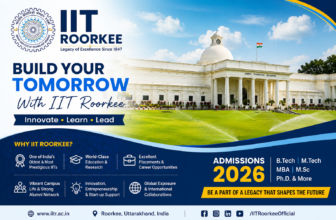 IIT Roorkee Admission 2026