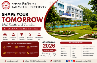 Jadavpur University Admission 2026
