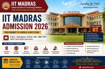 IIT Madras Admission 2026