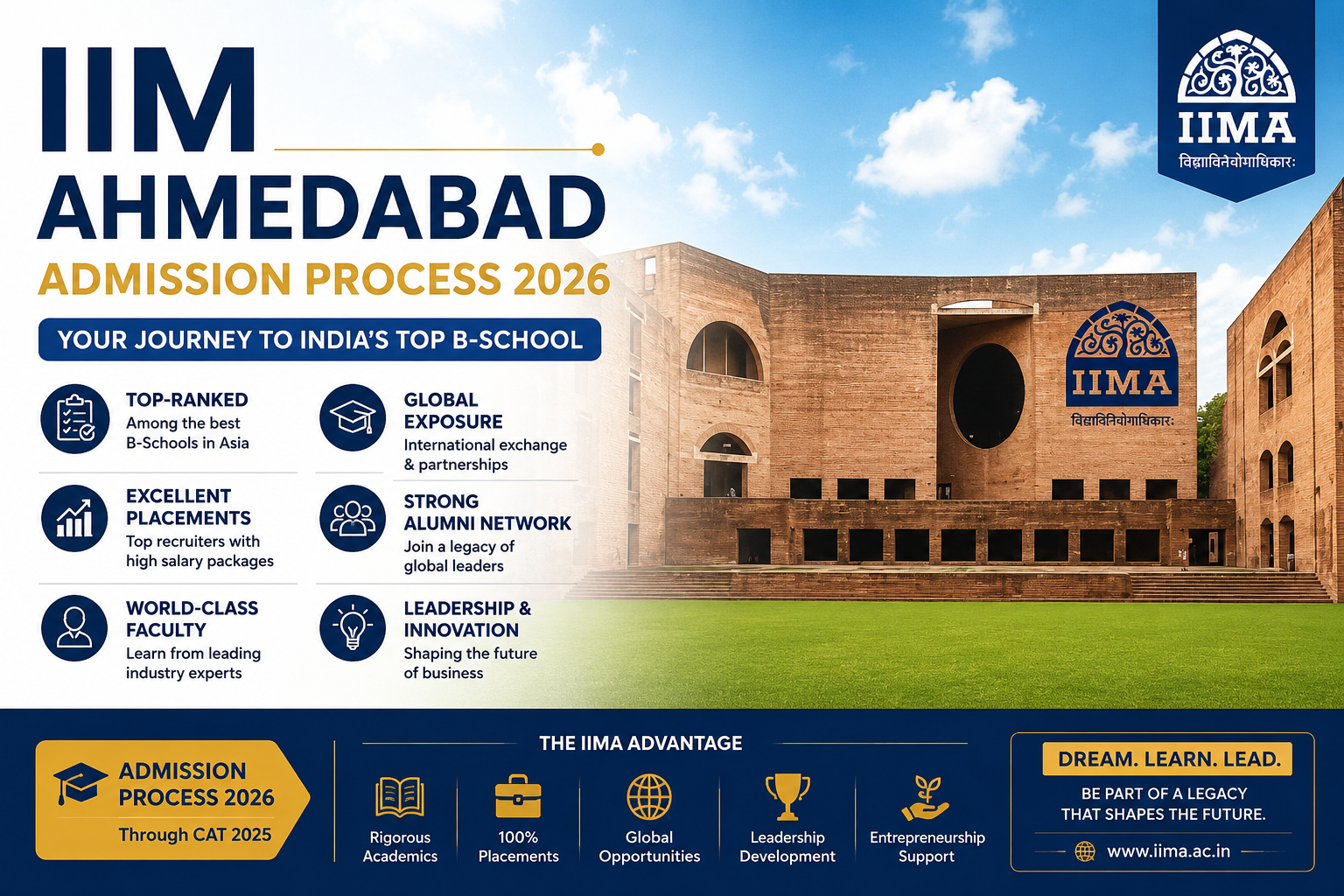 IIM Ahmedabad admission process 2026