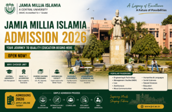 Jamia Millia Islamia Admission 2026