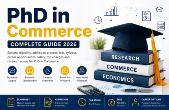 PhD in commerce guide 2026