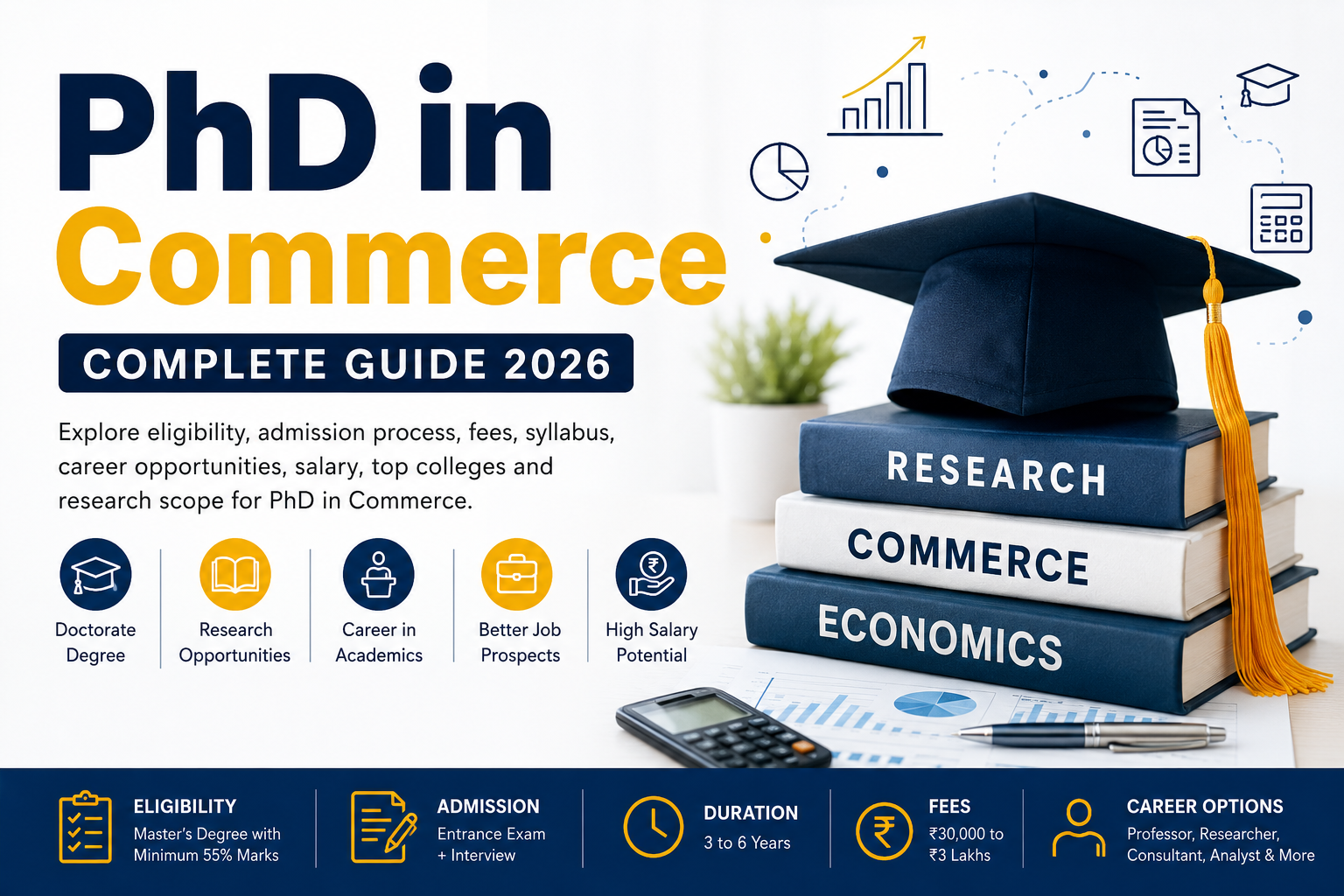 PhD in commerce guide 2026