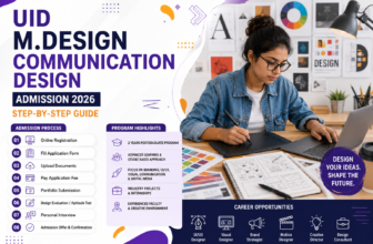 University design program admission guide
