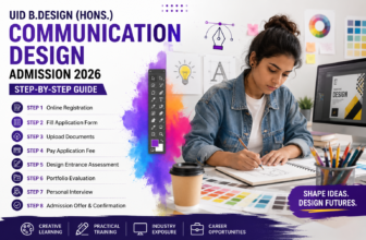 Step-by-step guide to design admission