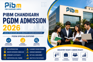 MMU MULLANA Coupon Code 277 PGDM admission at PIBM Chandigarh