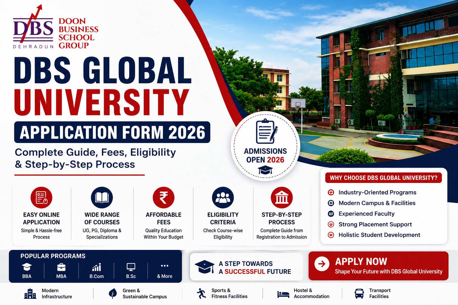DBS Global University admissions 2026